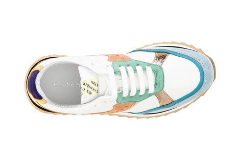 CafèNoir Donna Sneakers in pelle multicolor C1DB1001S003 Multicolor