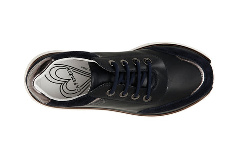 CafèNoir Donna Sneakers in pelle C1DB1830 Blu