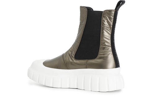 CafèNoir Donna Tronchetto elastici in tessuto laminato trapuntato C1DM9123X002 Antracite