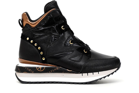 CafèNoir Donna Tronchetto in nylon e pelle C1DN9180 Multi nero