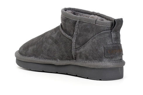 CafèNoir Donna Tronchetto alla caviglia in pelle scamosciata C1DR6030 Grigio