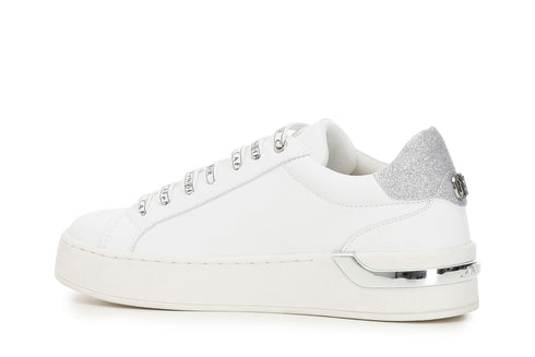 CafèNoir Donna Sneakers con ornamento laterale C1DS9210W001 Bianco