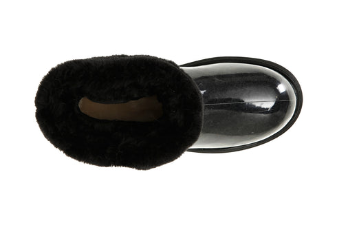 CafèNoir Donna Tronchetto in pvc con pelliccia sintetica C1DV9020 Nero