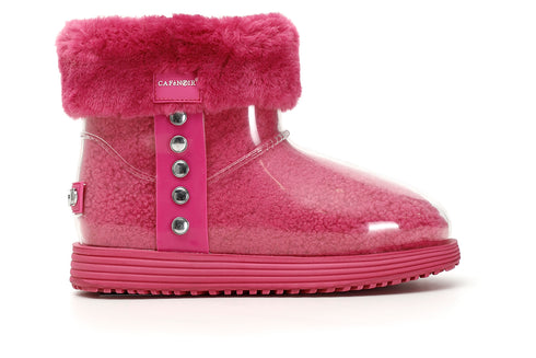 CafèNoir Donna Tronchetto in pvc con pelliccia sintetica C1DV9020 Fuxia