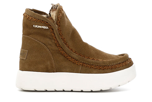 CafèNoir Donna Tronchetto in pvc con pelliccia sintetica C1DZ6010 Camel