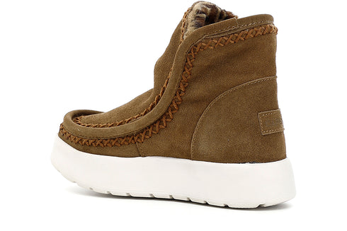 CafèNoir Donna Tronchetto in pvc con pelliccia sintetica C1DZ6010 Camel