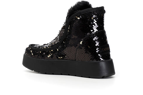 CafèNoir Donna Tronchetto paillettes C1DZ9160N027 Nero/oro