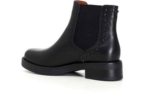 CafèNoir Donna Beatles in pelle con borchie C1EA1703N001 Nero