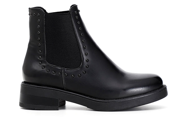 CafèNoir Donna Beatles in similpelle spazzolata C1EA9640 Nero