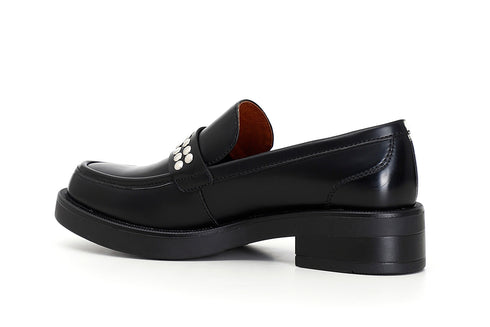 CafèNoir mocassini donna borchie simil pelle