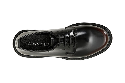 CafèNoir donna scarpe derby in similpelle spazzolata