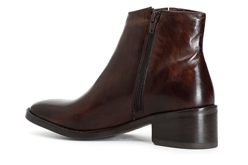 CafèNoir Donna Tronchetto in pelle con cerniera C1ED1005M012 T.moro