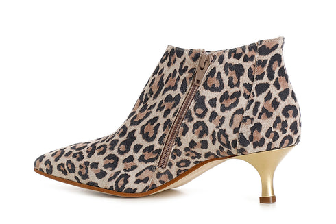 CafèNoir Donna Tronchetto in pelle scamosciata stampa leopardo C1EF6017S006 Maculato