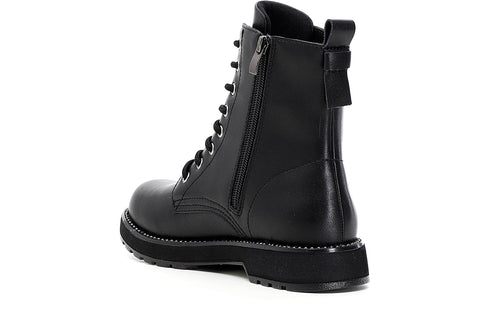 CafèNoir Donna Tronchetto in similpelle con frange strass C1FA9151 Nero