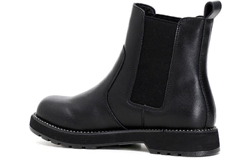 CafèNoir Donna Beatles in similpelle con borchie sul guardolo C1FA9161 Nero