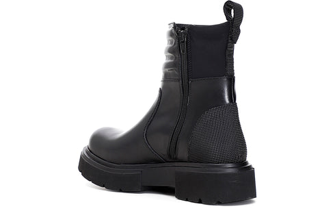 CafèNoir Donna Tronchetto in pelle con riporti gommati C1FB1020 Nero