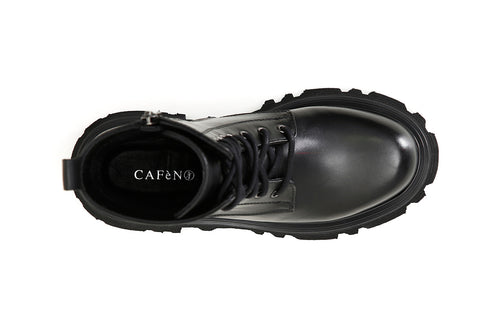 CafèNoir Donna Tronchetto allacciato in pelle C1FC1317N001 Nero