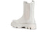 CafèNoir Donna Tronchetto in pelle con elastico C1FD1302W022 Off white