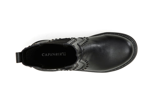 CafèNoir donna beatles in similpelle con borchie