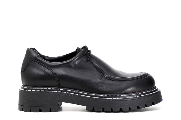 CafèNoir Donna Ingegnere in pelle C1FM1230 Nero