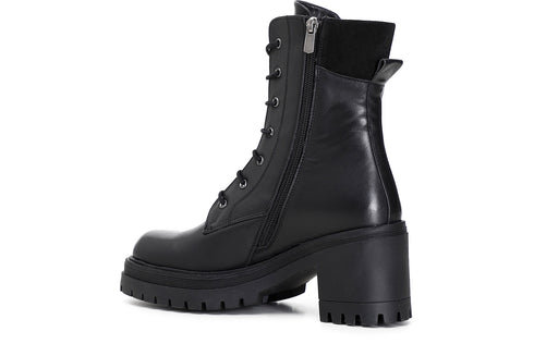 CafèNoir Donna Tronchetto in pelle con imbottitura dietro C1GA1410N001 Nero