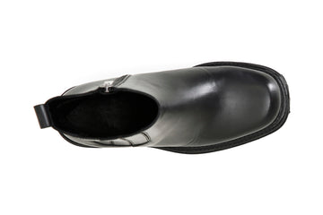 CafèNoir Donna Tronchetto caviglia in pelle con elastico C1GA1430N001 Nero