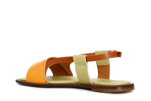 CafèNoir Donna Sandalo in pelle C1GF1002R013 Multi arancio