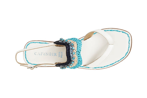 CafèNoir Donna Sandalo infradito uncinetto C1GN9160B001 Multi blu