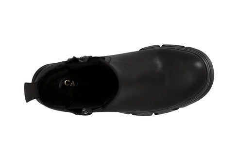 CafèNoir Donna Tronchetto in pelle con elastico e borchie C1HA1240N001 Nero