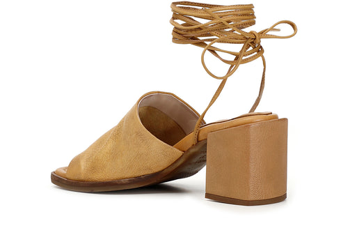 CafèNoir Donna Sandali schiava in pelle lavata C1LC2150Z009 Ocra