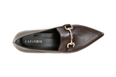 CafèNoir Donna Mocassino in nappa con morsetto C1MA4010M012 T.moro