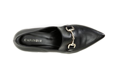 CafèNoir Donna Mocassino in nappa con morsetto C1MA4010N001 Nero