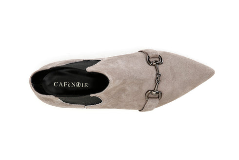 CafèNoir Donna Tronchetto in camoscio con morsetto C1MA5050M005 Taupe