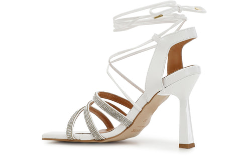 CafèNoir Donna Sandalo schiava con strass C1NC9120W001 Bianco