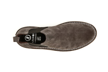 CafèNoir Uomo Tronchetto con elastico in pelle scamosciata C1TD6820 Antracite