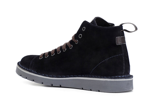 CafèNoir Uomo Polacco in pelle scamosciata C1TS6200B012 Blu