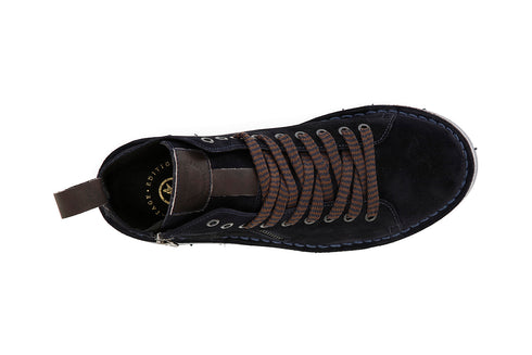 CafèNoir Uomo Polacco in pelle scamosciata C1TS6200B012 Blu