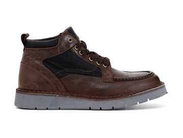 CafèNoir Uomo Polacco in pelle nabuk C1TS7120 Testa di moro
