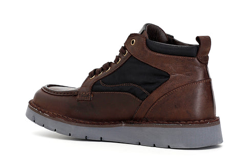 CafèNoir Uomo Polacco in pelle nabuk C1TS7120 T.moro