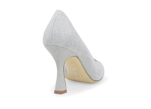 Melluso Donna Décolleté Tessuto D163W-235005 Argento