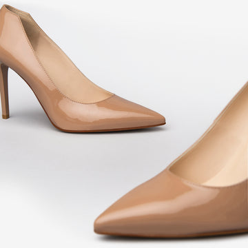NeroGiardini high heel summer décolleté in patent leather