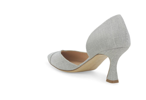 Melluso Donna Décolleté Tessuto E1630W-233518 Argento