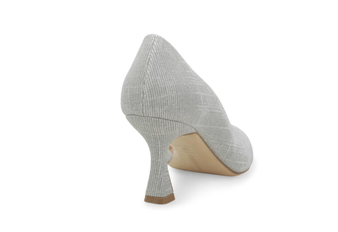 Melluso Donna Décolleté Tessuto E1630W-233518 Argento