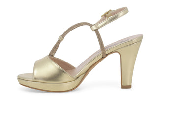 Melluso Donna Sandali Tessuto J629W-238533 Oro