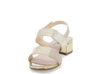 Melluso Donna Sandali Tessuto K35158D-222887 Oro
