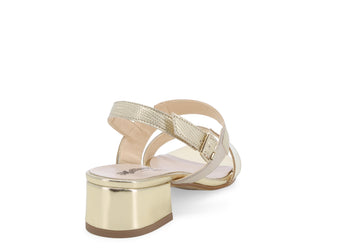 Melluso Donna Sandali Tessuto K35158D-222887 Oro