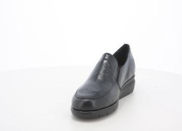 Melluso scarpe 2 elastici zeppa comfort pelle