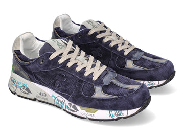Premiata men's Mase suede sneakers