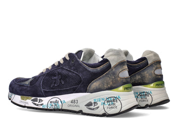 Premiata men's Mase suede sneakers