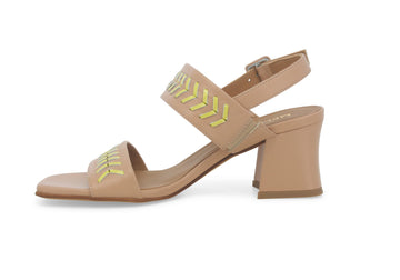 Melluso Donna Sandali Pelle N721W-238636 Beige